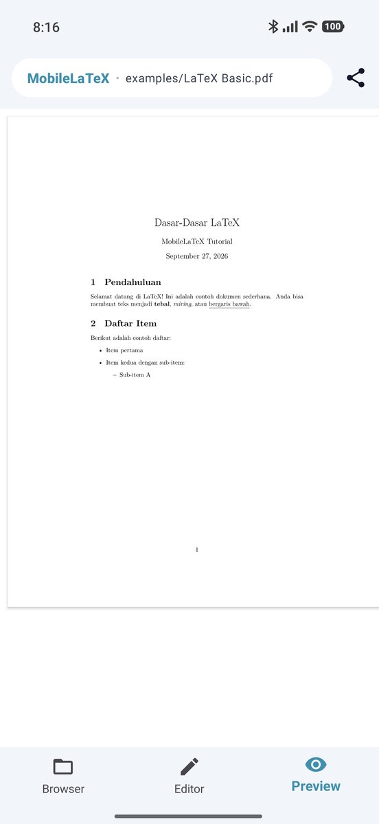 Preview PDF Hasil Kompilasi